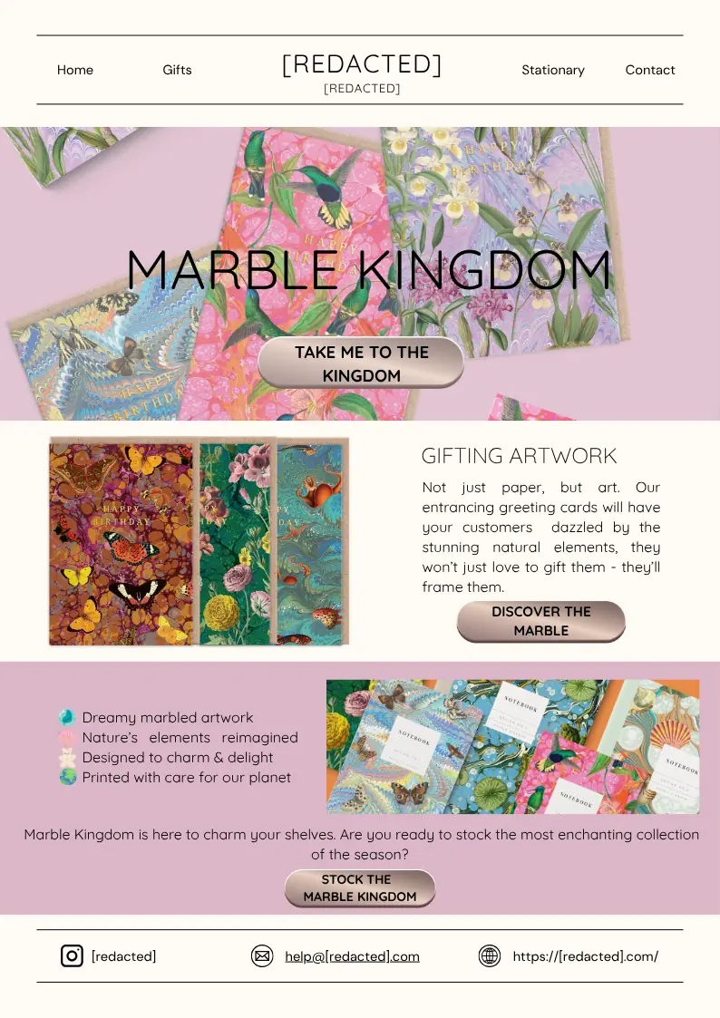 Email campaign — version two